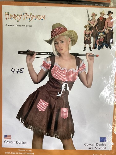 Cowgirl cowboy karneval - cowgirl,