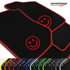 Fußmatten SMILEY für Nissan Micra Cabrio C+C K12 2005-2010