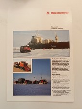 Original Prospekt Kässbohrer Bistenbully Flexmobil Expedition Fahrzeug N4