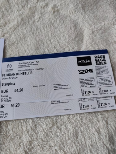 Konzert tickets hamburg - tickets,