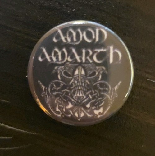 Amon amarth button - amon,