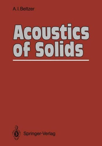 Acoustics solids abraham - acoustics, i