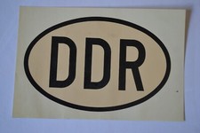DDR Abziehbild / Schiebebild Unterscheidungszeichen Krafträder IFA Trabant