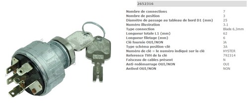 Yale hyster 260856 - yale,