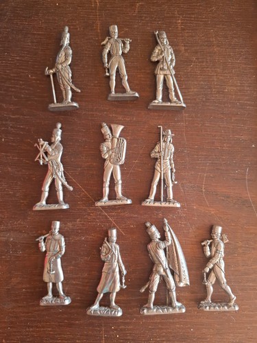 10x zinn figur - zinn, freiberger