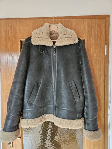 Schott fliegerjacke echtfell - schott,