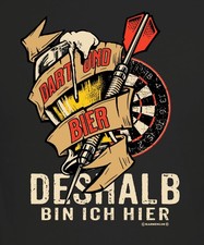 Herren Darts T-Shirt Dart und