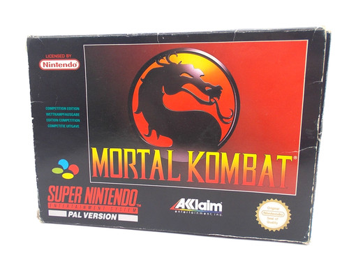 Mortal kombat snes super - mortal,