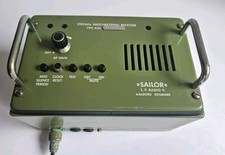 Vintage Sailor Radio SP UHRMACHER EMPFÄNGER DÄNEMARK TYP 501 2182 KHZ