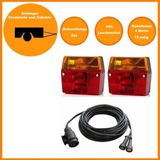 Beleuchtung Set - Heckleuchte Rückleuchte Leuchte - Kabelbaum Kabelsatz 13pol 4m