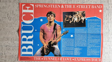 Bruce Springsteen Konzert Poster Plakat mit Eintrittskarte 1988