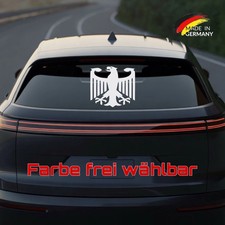 Auto Aufkleber Deutschland Adler Wappen Sticker Heckscheibe Auto Germany #1