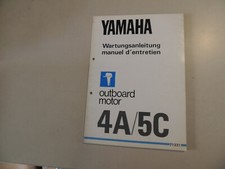 Werkstatthandbuch Yamaha Außenborder 4 / 5  PS  manuel d entretien Ausg. 10.1980