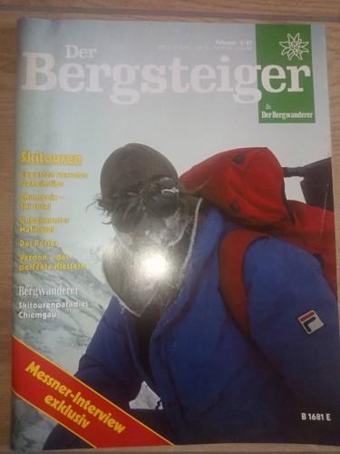 Zeitschrift der bergsteiger - zeitschrift,