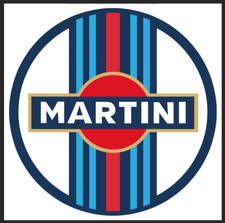 Martini Racing Aufkleber