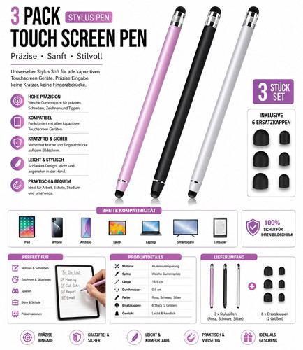 3er pack tablet - pack,