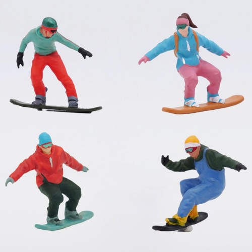 Skala ski figur - 4x,