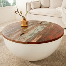 Couchtisch JAKARTA 70cm weiß