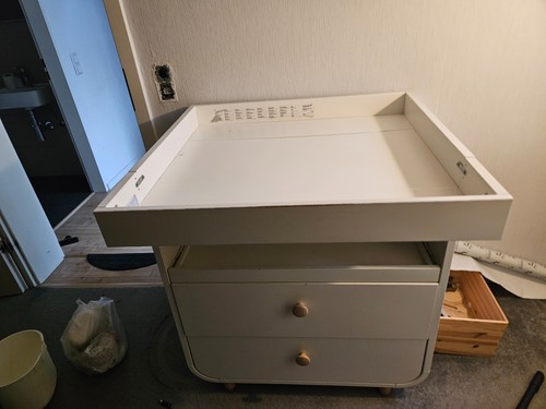Wickeltisch mit schubladen - wickeltisch,