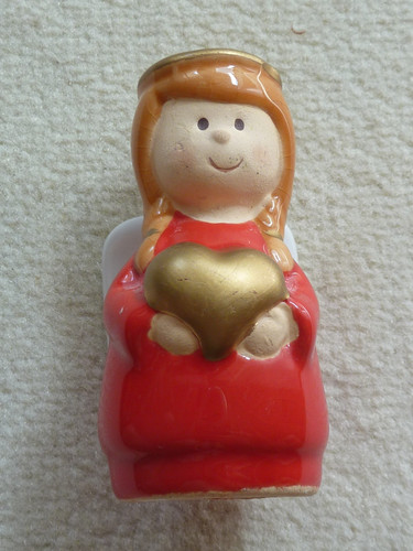 Engel schutzengel figur rot - engel,,