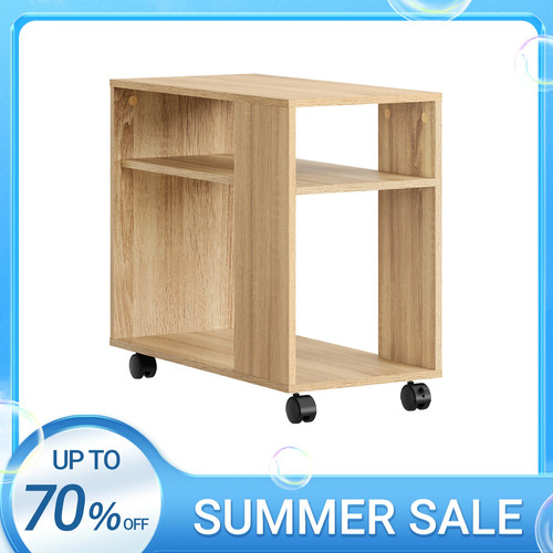 Sobuy beistelltisch mit - sobuy, rollen