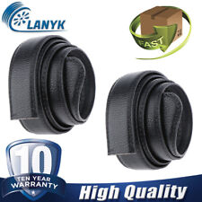 2PCS Herren Ersatz Weich Leder Automatik Gürtel Gürtelriemen Belts Ersatz 115cm