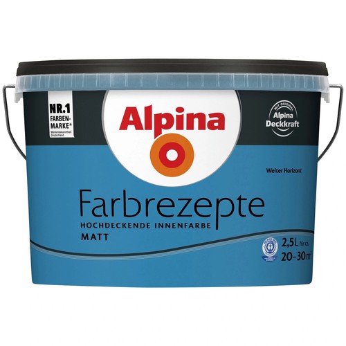 Alpina farbrezepte wandfarbe - alpina,