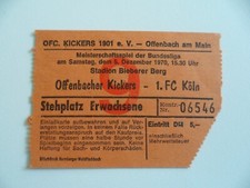 Kickers Offenbach-1.FC Köln