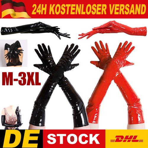 Sexy damen wetlook lang - sexy,