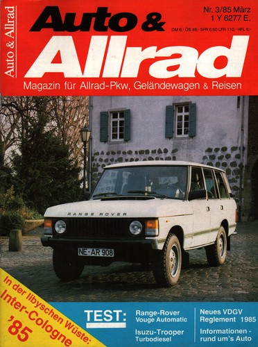 Zeitschrift auto allrad 3 - auto, #3