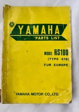 yamaha rs100 motorcycle parts