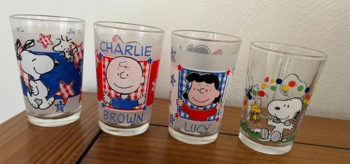 Seltene peanuts trinkgläser - 4,