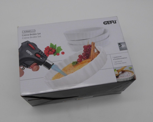 Gefu creme brulee set carmello - set,