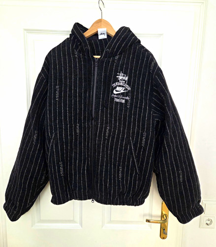 Nike stüssy wolle jacke mit - nike, x