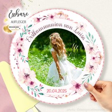 Tortenaufleger Kommunion Foto