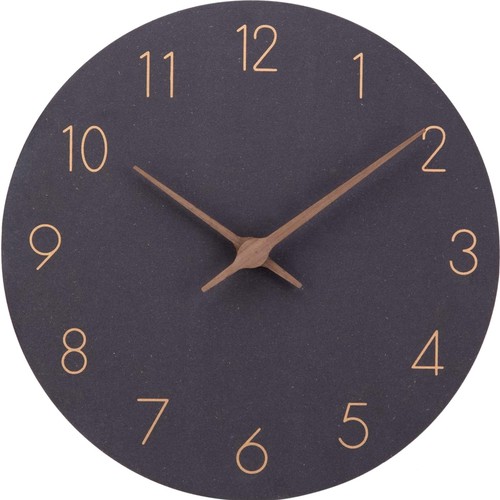 Wanduhr holz 30cm leise - holz, modern