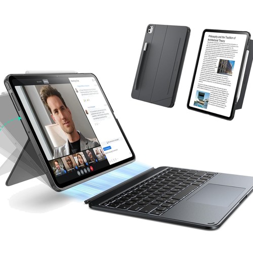 Hülle mit tastatur für ipad - hülle,