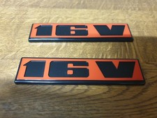 VW 16V Emblem Logo Golf Jetta Passat