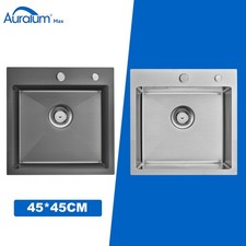 Auralum Einbauspüle Edelstahl