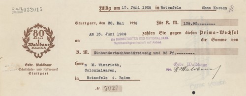 Prima wechsel waldbaur - wechsel,
