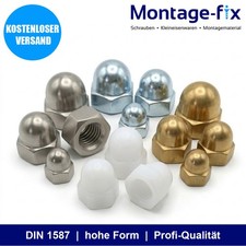 Hutmuttern M3-M27 hohe Form