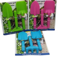 Kinder Hand Gartengeräte Set Garten Harke Schaufel Spaten verschiedene Farben