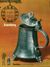 Antique Kronenburg Beer in