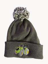 Strickmütze, Mütze bestickt