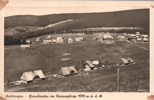 Sudetengau grenzbauden im - sudetengau,,