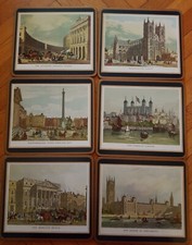 Vintage Pimpernel Tischsets, klein - London Scenes