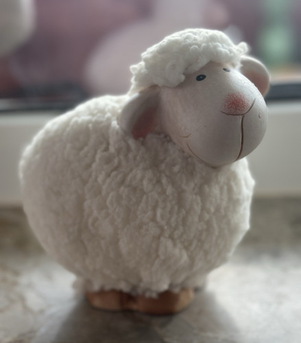Schaf dekofigur aus - schaf,