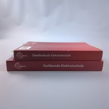 Fachkunde und Tabellenbuch Elektrotechnik 2x Buch Europa-Verlag 2014/2020