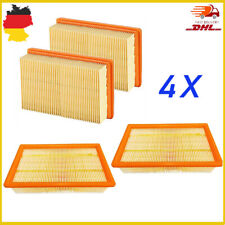 4X Filter für Kärcher NT 561 eco / NT 361 eco / NT 611 / NT 45-1TAC Faltenfilter