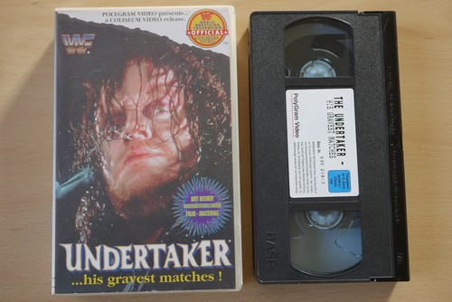 Vhs undertaker wrestling - vhs,